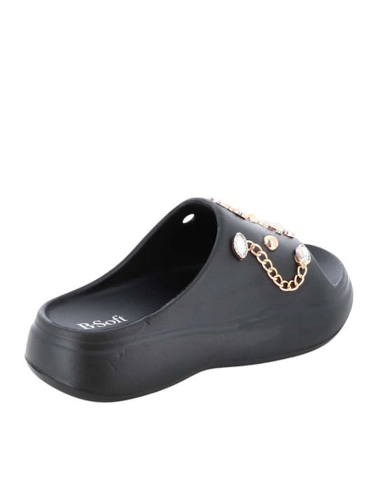 Flip Flops in Black Colour