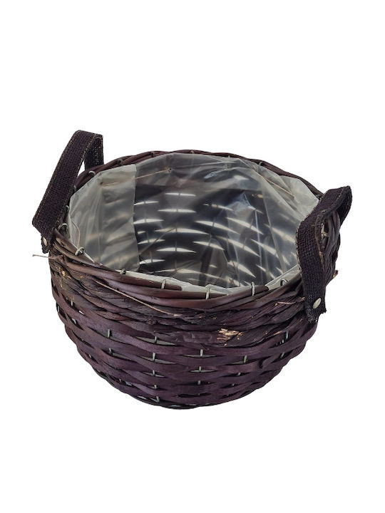 Loupas Decorative Wicker Basket 25x25cm