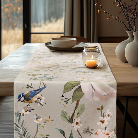 Beauty Home Ράνερ Peony And Bird 32x150εκ. Beauty Home Ράνερ Peony And Bird 32x150εκ.