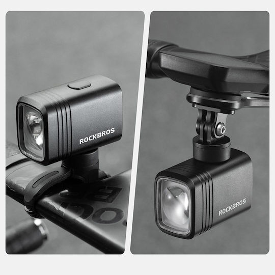 Rockbros Rockbros-2410010001 Lumină Față Reîncărcabilă Pentru Bicicletă