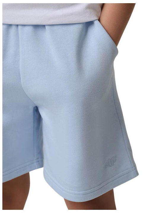 Sport Kinder Shorts Bermudas Hellblau