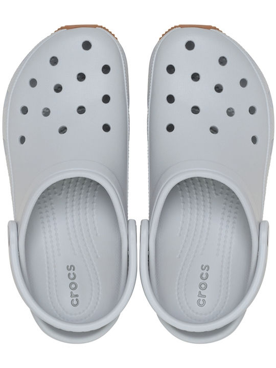 Crocs Classic Ανδρικά Σαμπό Γκρι