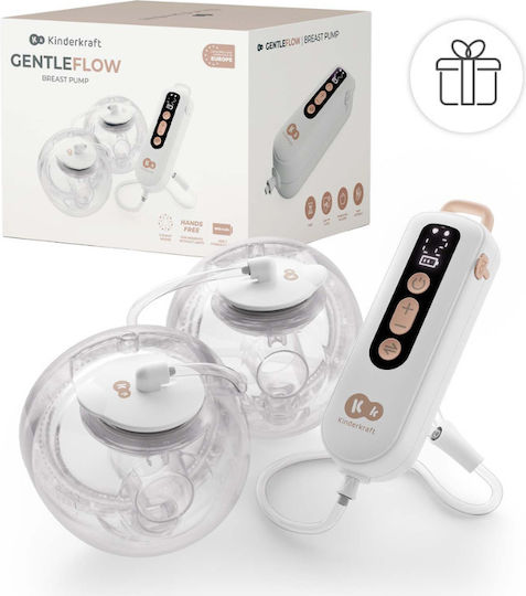 Kinderkraft Gentleflow Electric Double Breast Pump Gold 180ml