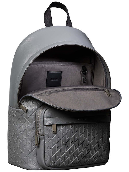Calvin Klein Emblem Aop Γκρι