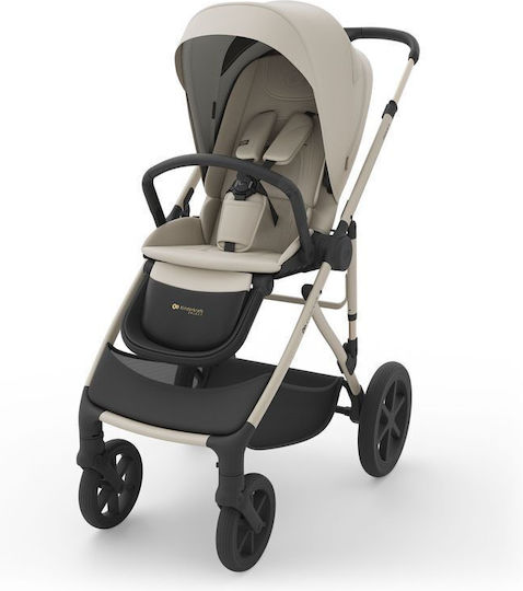 Kinderkraft Prime Reversible 3 in 1 Baby Stroller Suitable for Newborn Sand Dune