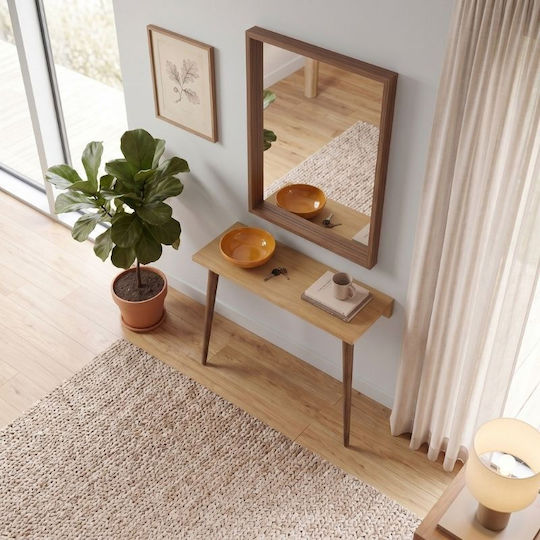 Κονσόλα Ξύλινη Sapphire Oak Μ60xΠ22xΥ77εκ.