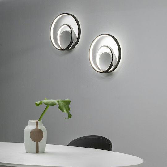 Ideal Lux Lamp Wall Black 30cm