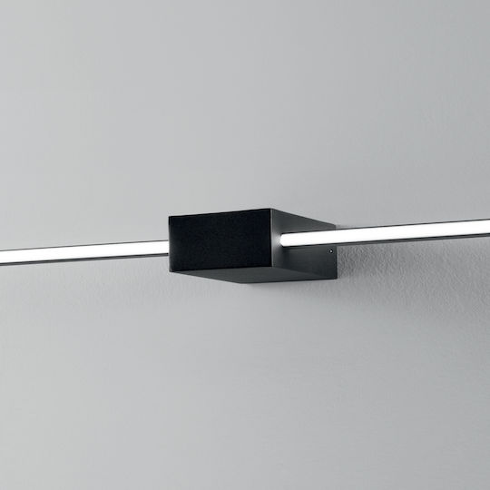 Ideal Lux Essence Modern Wall Lamp with Integrated LED and Warm White Light 75x12x12cm