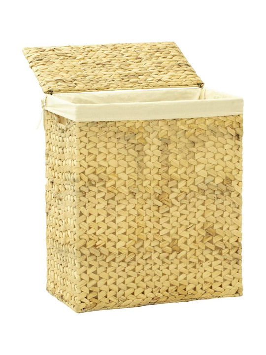 vidaXL Set of Beige Wicker Decorative Baskets 25x25cm 4 Pieces