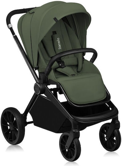Lionelo Cărucior 2 în 1 Reglabil Potrivit pentru Nou-Născut Verde 10,9kg