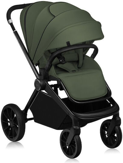 Lionelo Cărucior 2 în 1 Reglabil Potrivit pentru Nou-Născut Verde 10,9kg