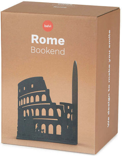 Metallischer Buchenden-Halter Rome Balvi 28238