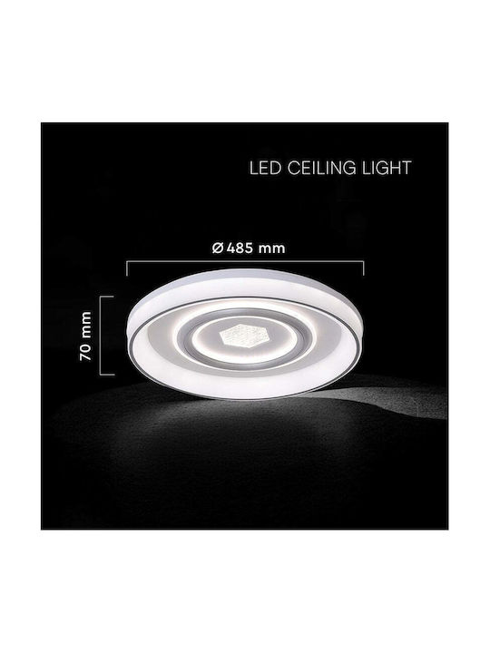 V-TAC Deckenleuchte Weiß mit Integrierter LED