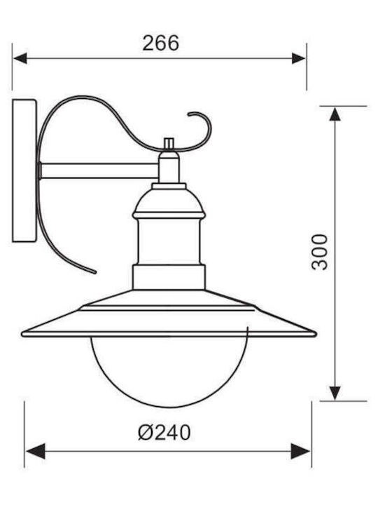 Vivalux Riviera Lighting with Gray Shade Vivalux Riviera Lighting with Gray Shade