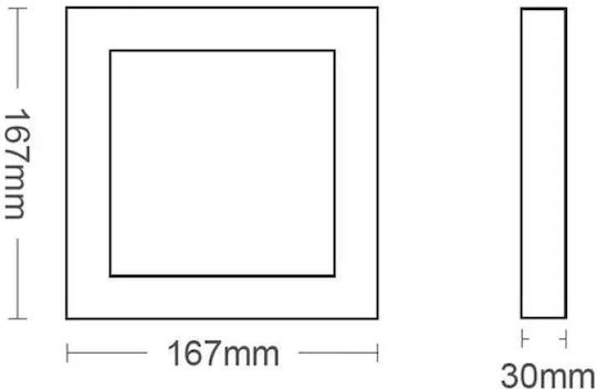Metanor LED Панел 12W