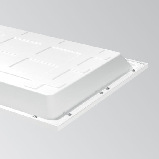 Ideal Lux Parallelogramm LED-Panels 40W mit Warmes Weiß Licht 3000K 120x30cm