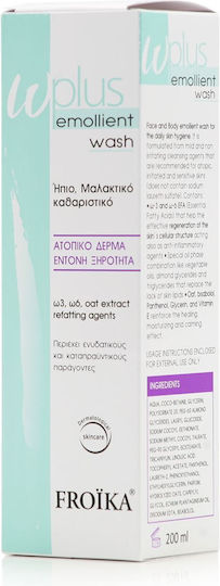 Froika Ω-Plus Emolient Wash Αφρόλουτρο σε Gel με Ceramides Καταπραϋντικό 200ml
