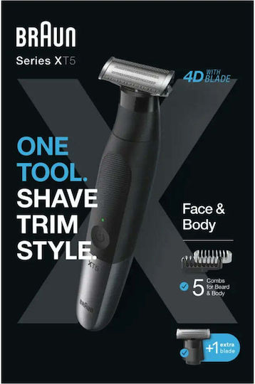 Braun XT5110 Foil Electric Shaver Face / Body Rechargeable