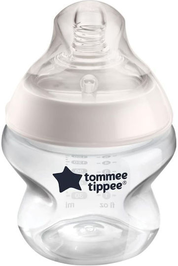 Tommee Tippee Plastikflasche Closer To Nature Gegen Koliken mit Silikonsauger für 0+, 0+ m, Monate 150ml