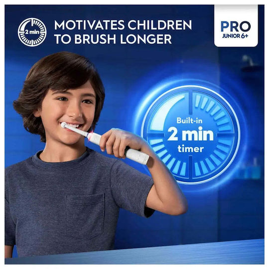 Oral-B Junior Pro Παιδική Ηλεκτρική Οδοντόβουρτσα με Χρονόμετρο για 6+ Χρονών Star Wars με Ανταλλακτικά