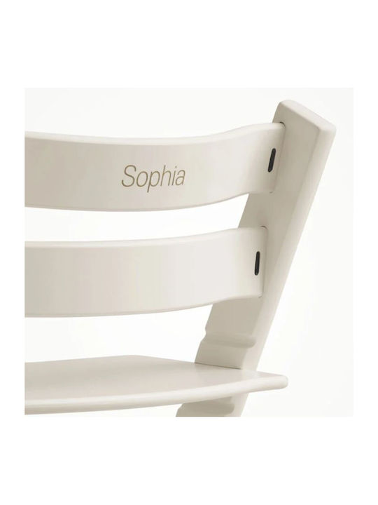 Stokke Tripp Trapp Καρεκλάκι Φαγητού Λευκό