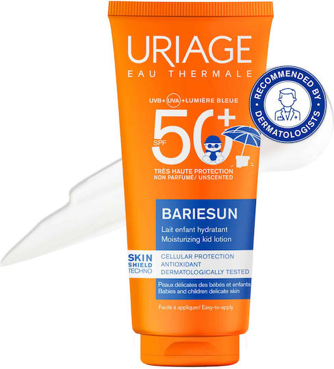 Uriage Bariesun SPF50 Waterproof Kids Sunscreen Emulsion for Face & Body 100ml