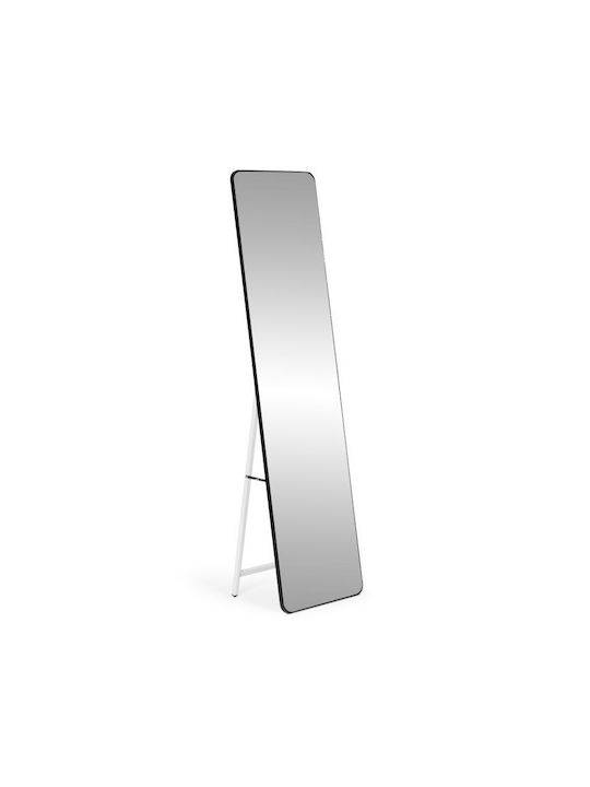 Modernhome Καθρέπτης με Μαύρο Μεταλλικό Πλαίσιο 138x38.5cm