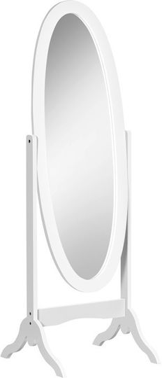 HomCom Οβάλ Λευκός 147x48cm HomCom Οβάλ Λευκός 147x48cm