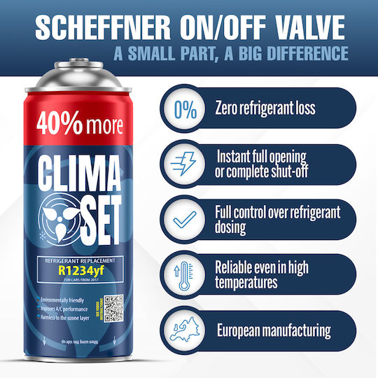Climaset R1234yf Car A C Refill Xl