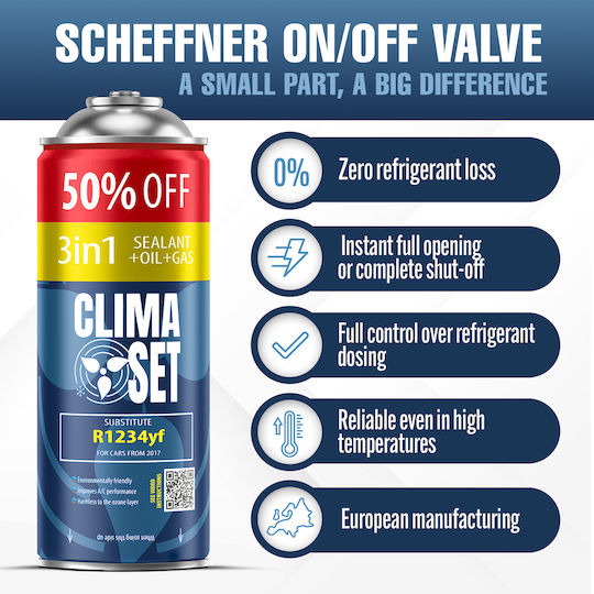 Climaset XL R1234yf Sistem de Răcire 3 în 1 Lime