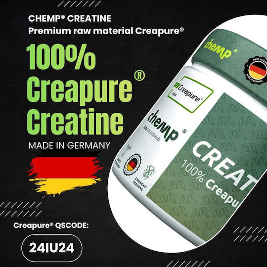 Chemp 100% Creatine Creapure Μονοϋδρική Κρεατίνη Unflavoured 300gr