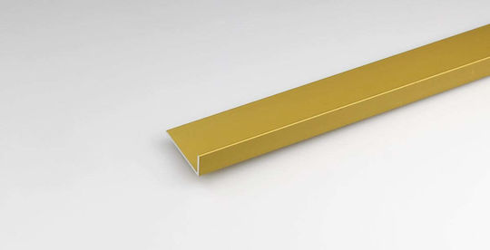 Aluminum Corner Profile 20x10mm/1m Gold