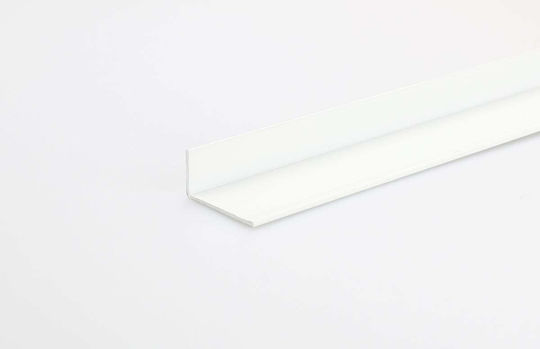 L Profile 1m 10x10 Aluminum White