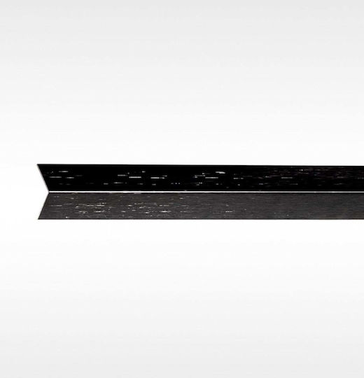 L Profile 1m 25x25 Aluminum Black
