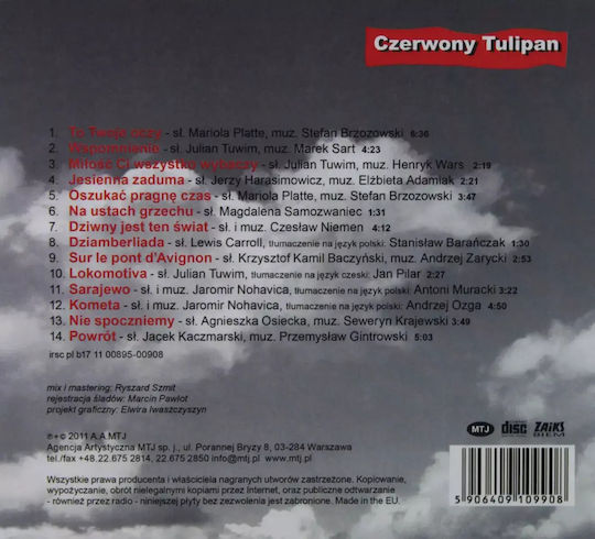 To Twoje Oczy..., Cd