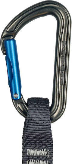 Dmm Shadow Quickdraw Climbing Express 12cm Titanium Blue