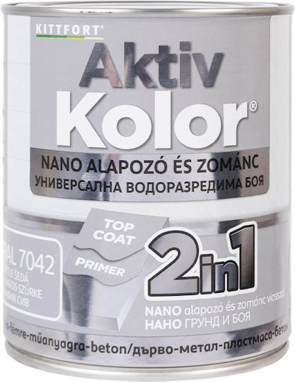 Paint 2in1 Aktiv Color Ral7042 Traffic Gray