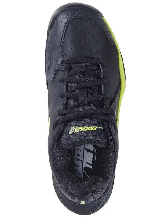 Propulse 3 All Court Kids Sports Shoes Tennis with Laces Black