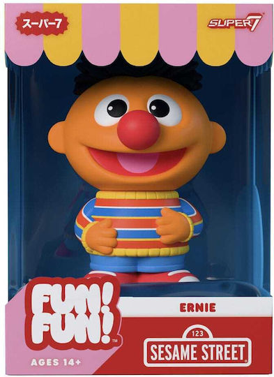 Φιγούρα Sesame Street Fun Fun Vinyl Action Figure Wave 02 Ernie 13 Cm