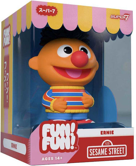 Φιγούρα Sesame Street Fun Fun Vinyl Action Figure Wave 02 Ernie 13 Cm