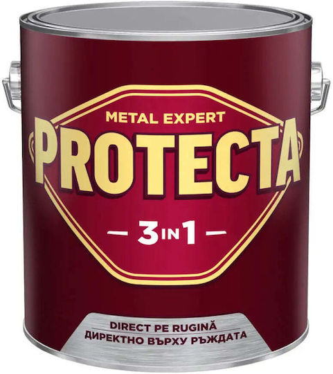 3 В 1 Емайлова Боя Сив Антрацит 2.5 Л Protecta