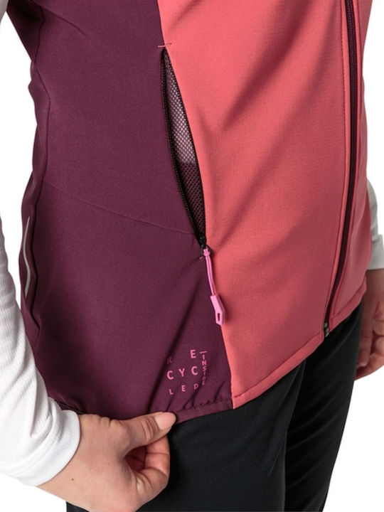Дамско Без Ръкави Softshell Яке Лилаво