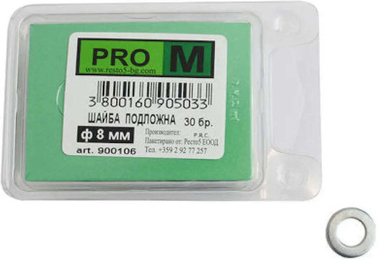 Pro m Set Assortment Kit with Washers 30 Pieces