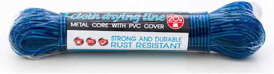Pvc Clothesline Rope 20 M Blue Brio