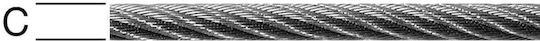 Galvanized Steel Wire Rope 4mm 6x7