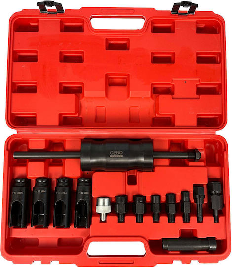 Set Extractor Injectoare Diesel 14 Bucăți Gebo Tools