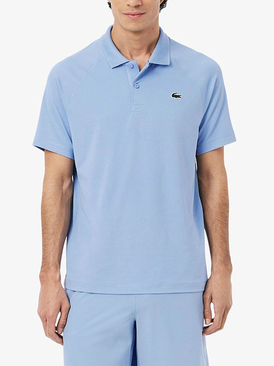 Lacoste Bluza Polo Albastru Deschis