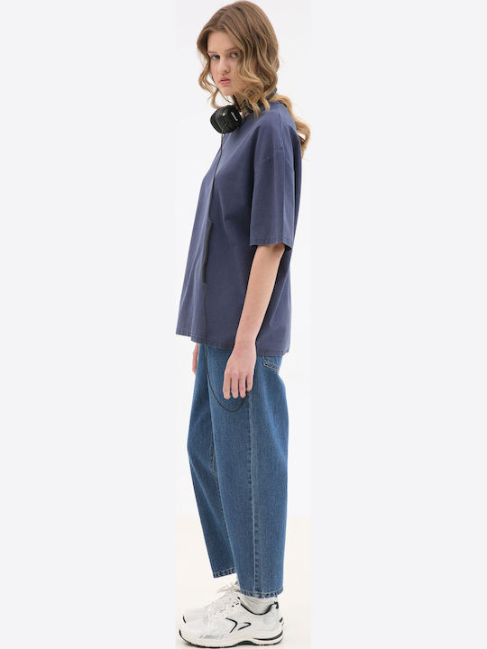 Herrenblusen Blau