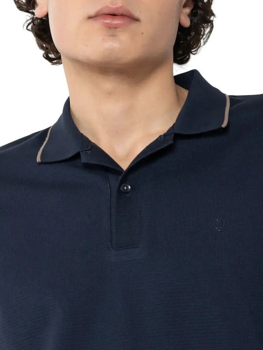 Polo Short Sleeve Blouse Blue