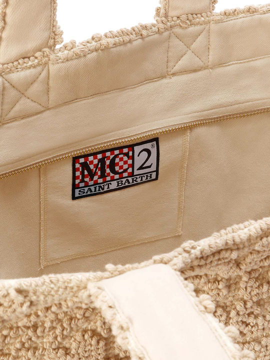 MC2 Fabric Beach Bag Beige